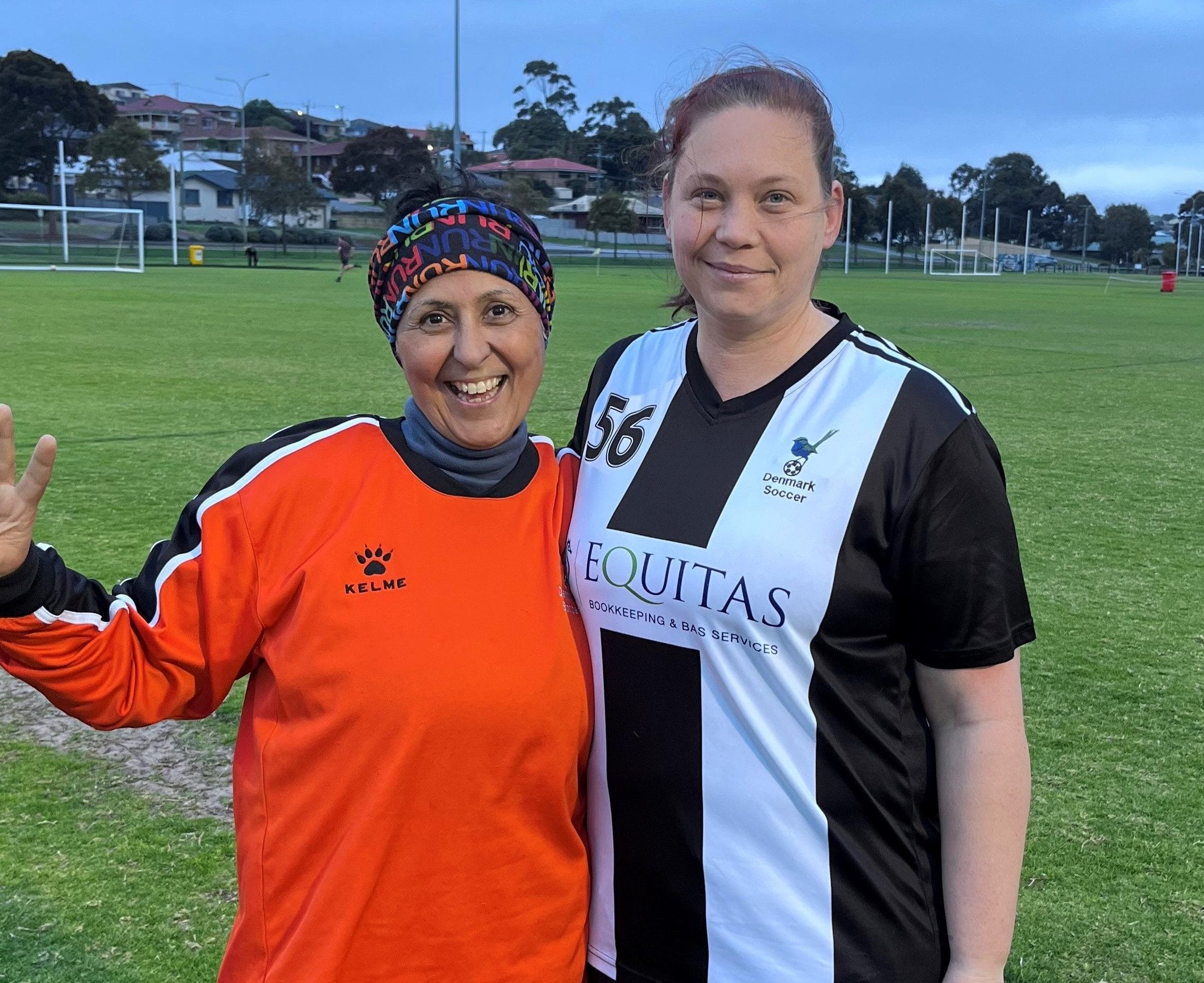 Mahsa and Emma _soccer GF2