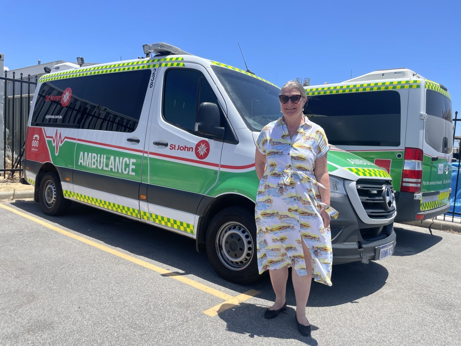 susan and ambulance