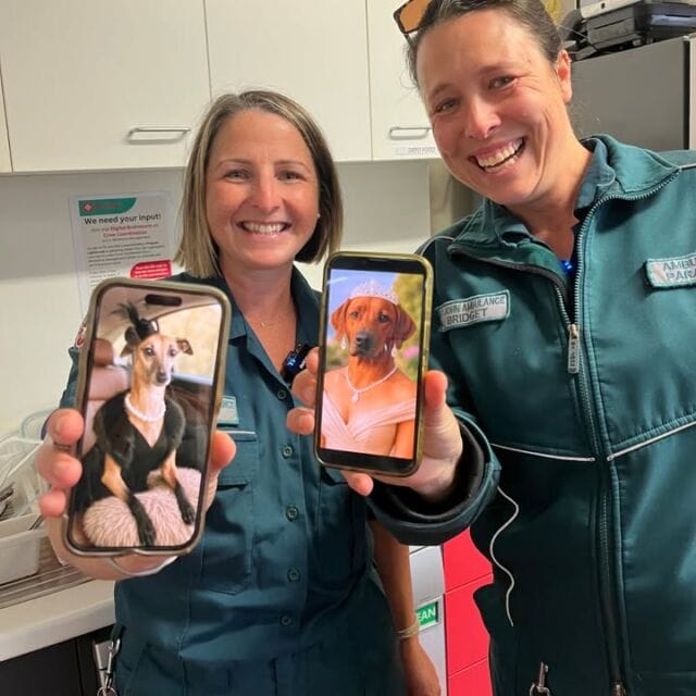 A true tail of friendship! 🐕

After her son was calmly and kindly treated for anaphylaxis by paramedics, Tess knew she wanted to become a volunteer with St John WA in Albany.

Here, she hit it off with paramedic Bridget where they bonded over their love of dogs and good food. Not only have Tess and Bridget becomes mates, their dogs have too! From depot dinners to hanging out on shifts, Tess has loved the social side of being a St John WA volunteer alongside learning new skills and supporting her community too. 

Volunteer with us today: https://www.stjohnwa.com.au/changelives/volunteer