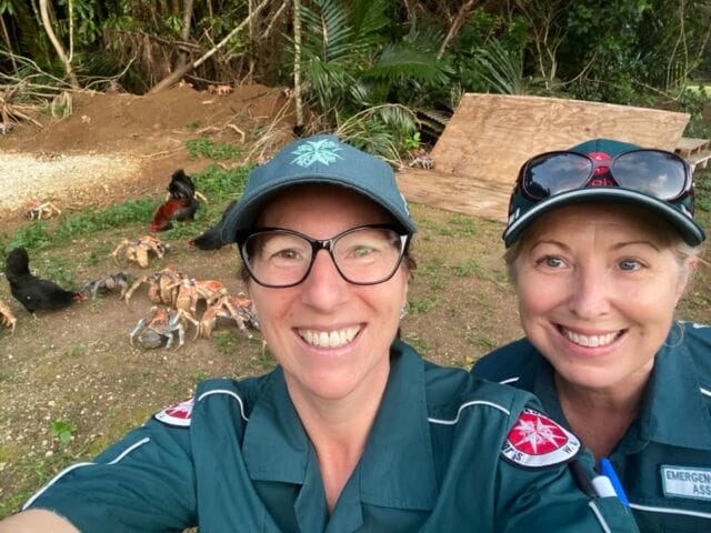 Did you know St John WA has been on Christmas Island for 25 years? 🦀

Our team were at the Christmas Island Marathon over the weekend supporting the runners and walkers taking on the challenge. The multi-terrain course starts at the top of the island (260m above sea level!) running along roads, trails, tropical rainforests and stunning coastline. 

The island's famous robber crabs even kept our crew company along the way!
