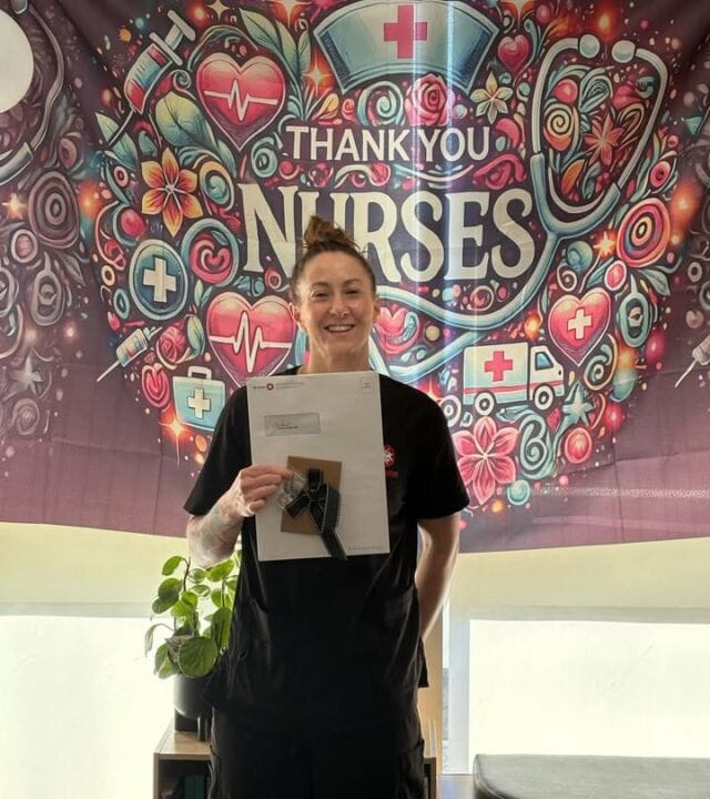 The celebration of our nurses continues! 🎉
 
Congratulations to the seven winners of St John Health’s Nurse of the Year Awards – Grace Gawlu, Krystal Malone, Pippa Chard, Rose Ann Richards, Helen Gillon, Kerry Bruhn and Adrianna Cicchini (pictured).
 
Each of these nurses always takes on challenges with enthusiasm and determination to get the very best for their patients. You can meet our great nurses at the six St John Health Urgent Care locations across Perth metro: https://stjohnhealth.com.au/